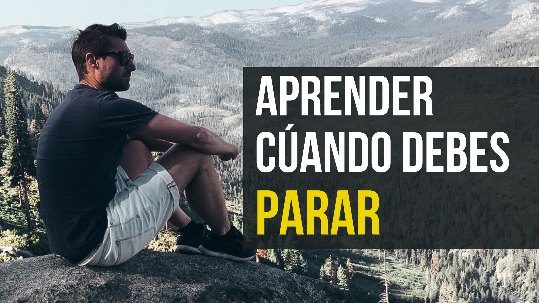 Aprender cuando debes parar